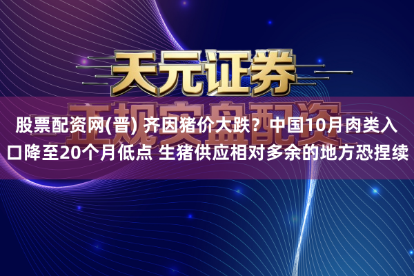 股票配资网(晋) 齐因猪价大跌？中国10月肉类入口降至20个月低点 生猪供应相对多余的地方恐捏续